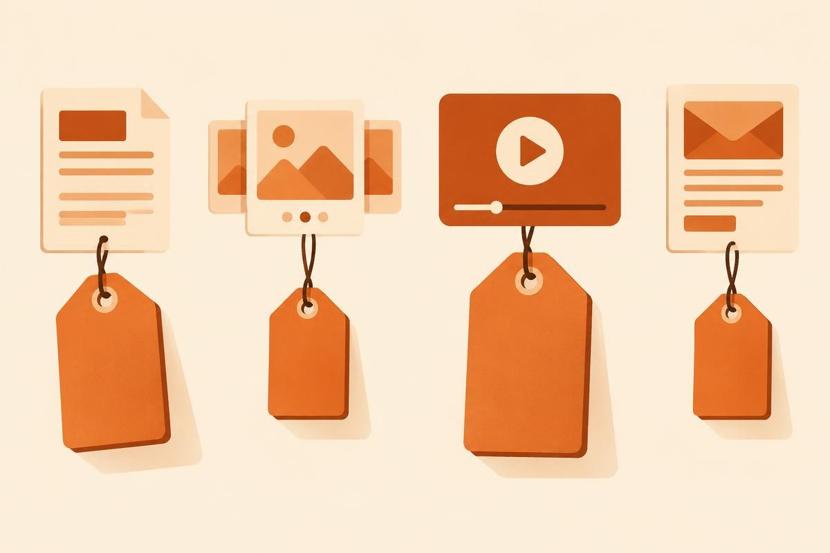 LinkedIn content formats with different price tags