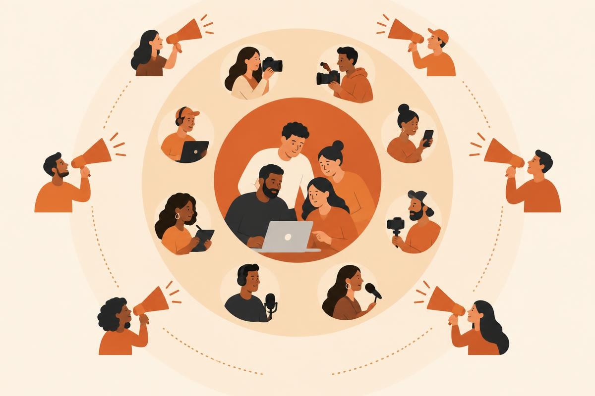 Three layers of a creator-led growth engine